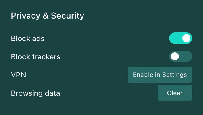 Opera Block Trackers